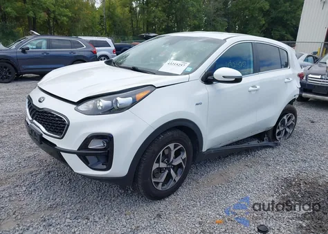 2020 Kia Sportage Lx z USA, uszkodzony, nr VIN KNDPMCAC3L7787566